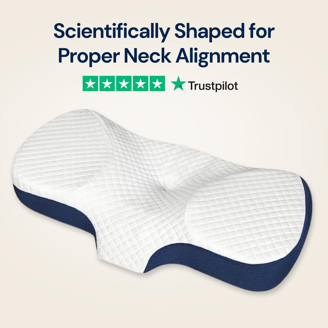 ReliefRest™ Cervical Support Neck Pillow